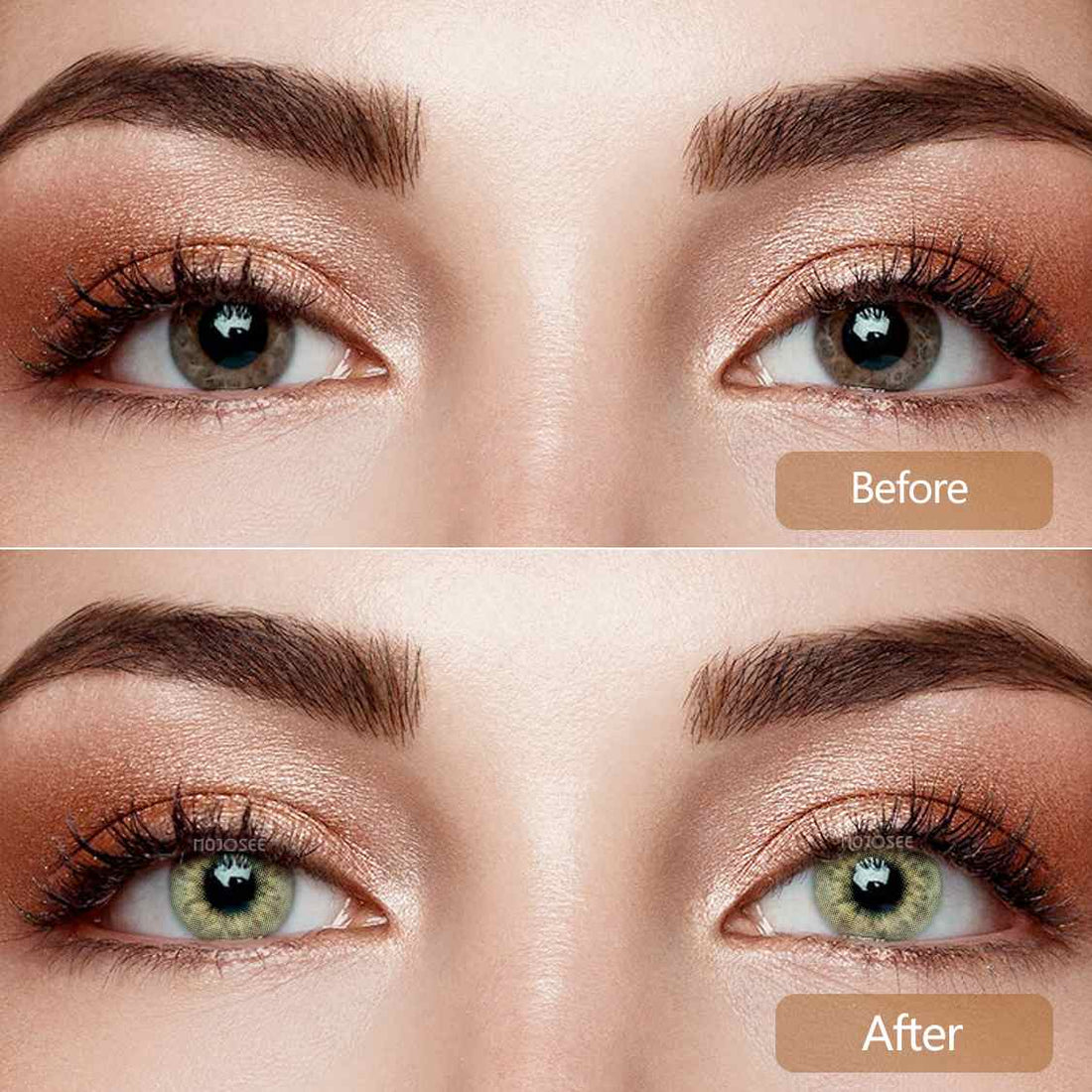 DNA Taylor Green Colored Contact Lenses