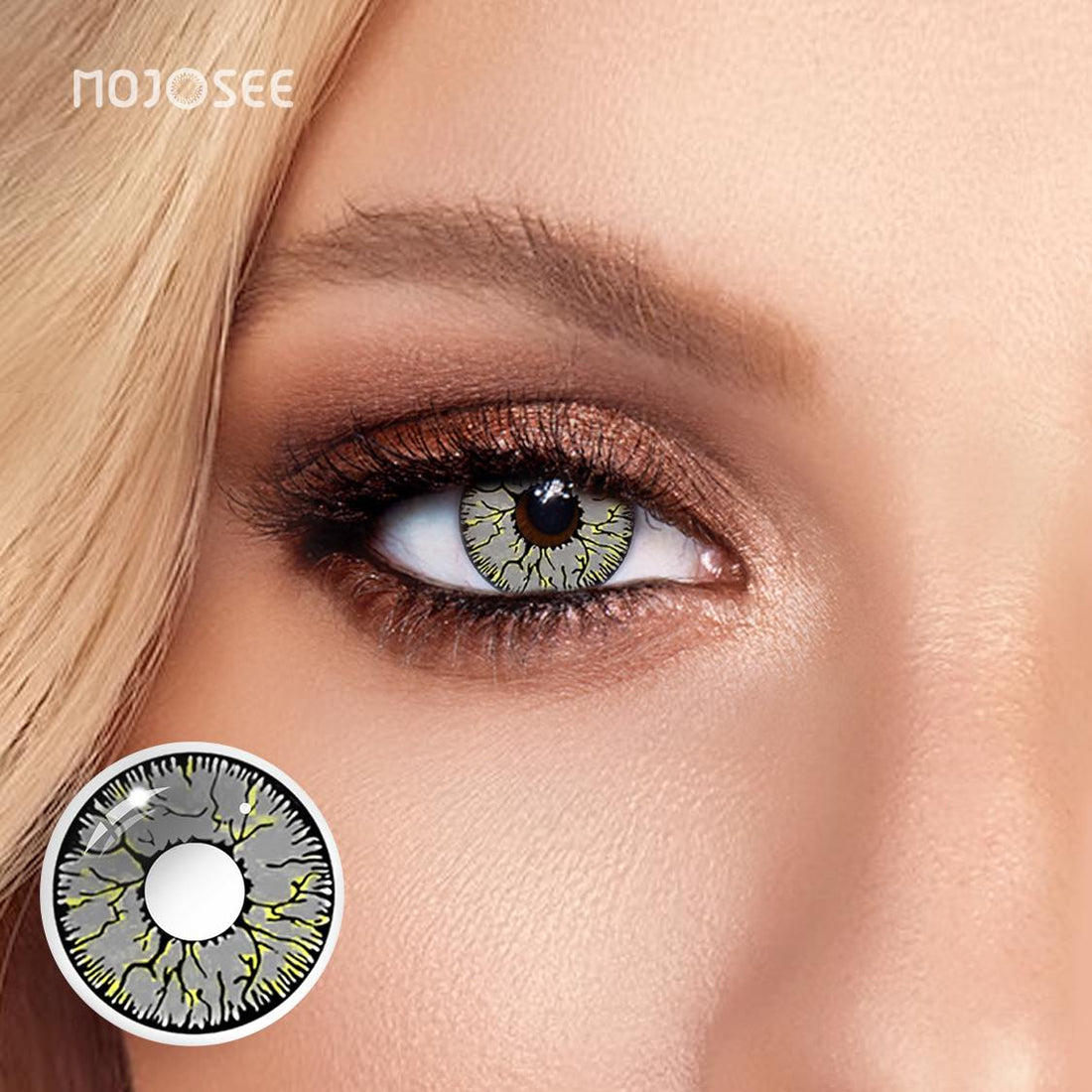 Gray Crack Cosplay Contact Lenses – Naruto