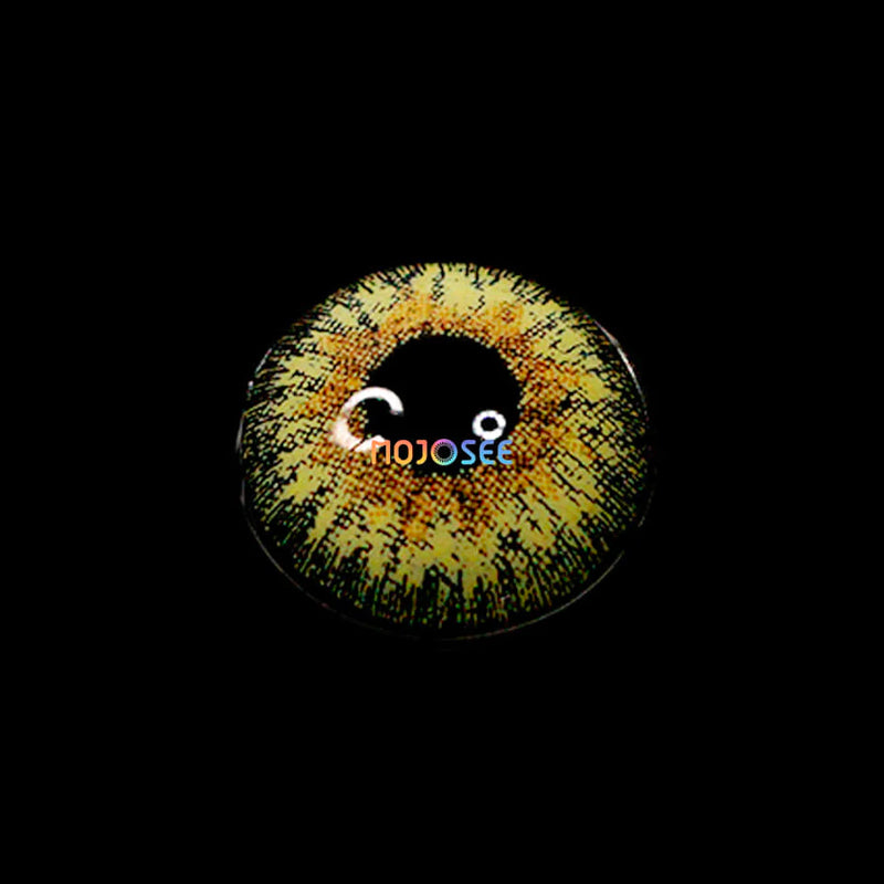Green Yellow Contact Lenses Colored Contact Lenses