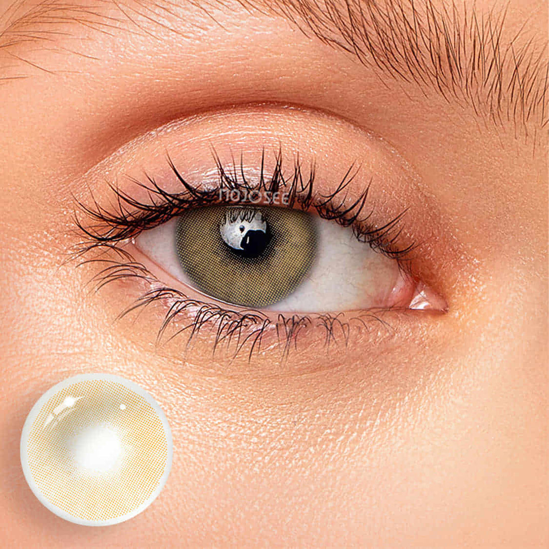 Polar Lights Brown Colored Contact Lenses