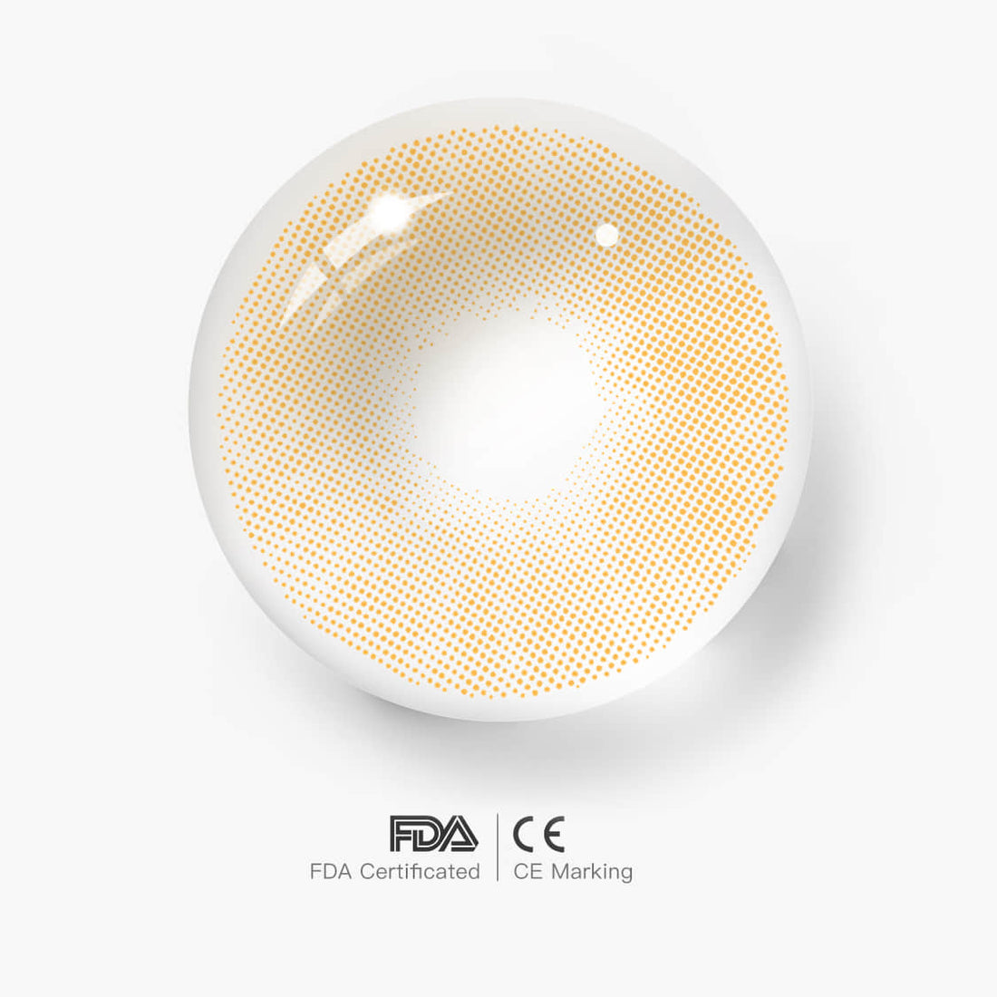 Polar Lights Brown Colored Contact Lenses