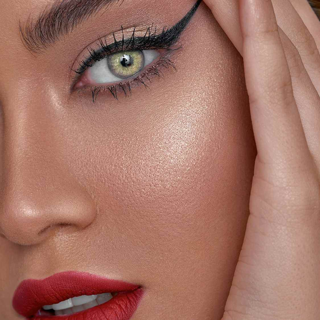 Ocean Cyan Gray Colored Contact Lenses