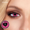 Anime Yandere Pink Colored Contact Lenses
