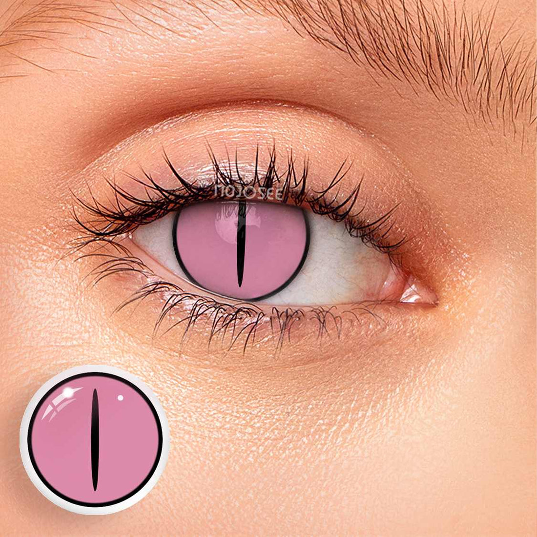 Kamado Nezuko Rose Cosplay Contact Lenses – Demon Slayer