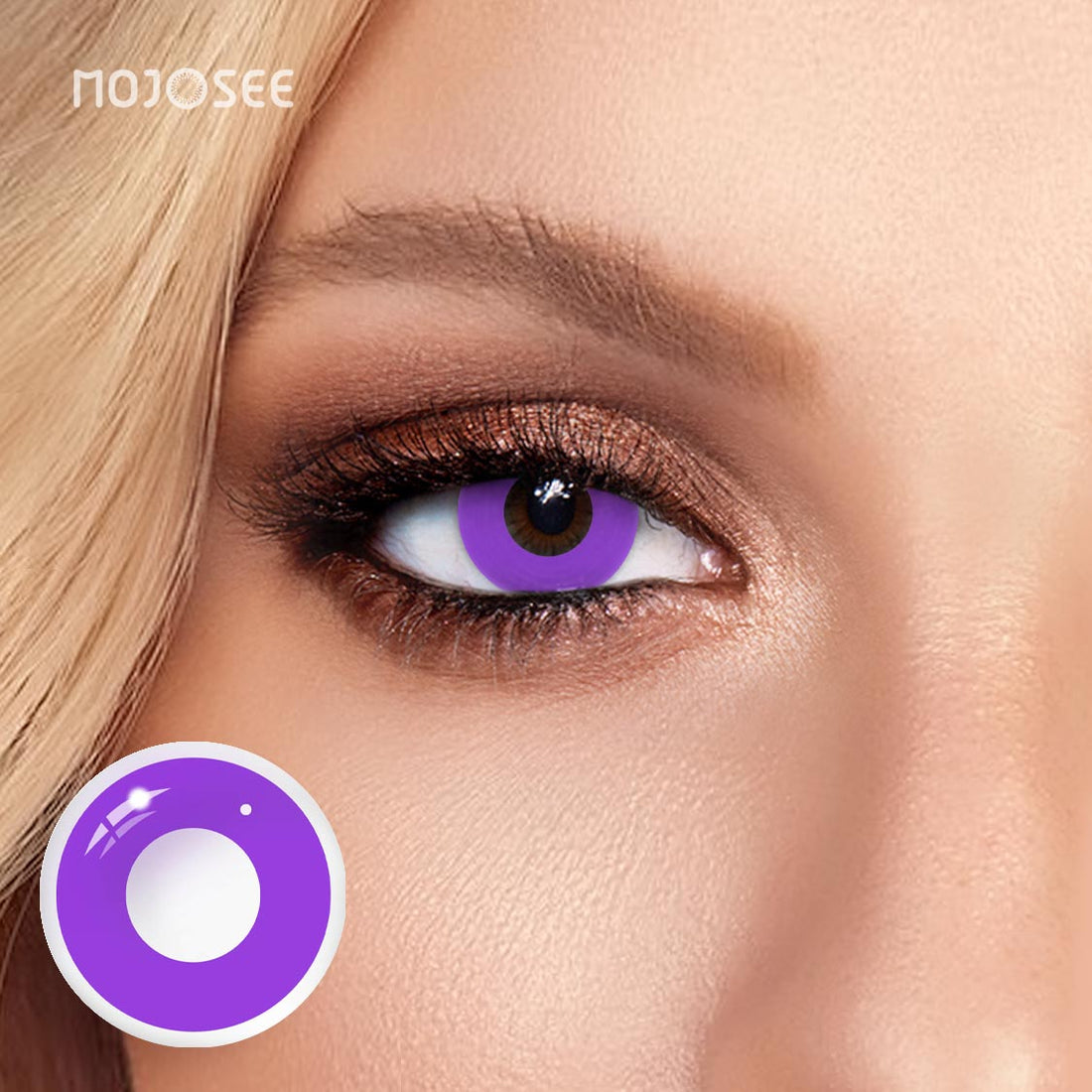 Circle Block Colored Contact Lenses