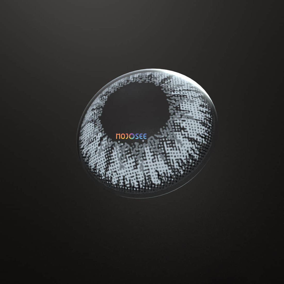 Vika Tricolor Gray Colored Contact Lenses for Men