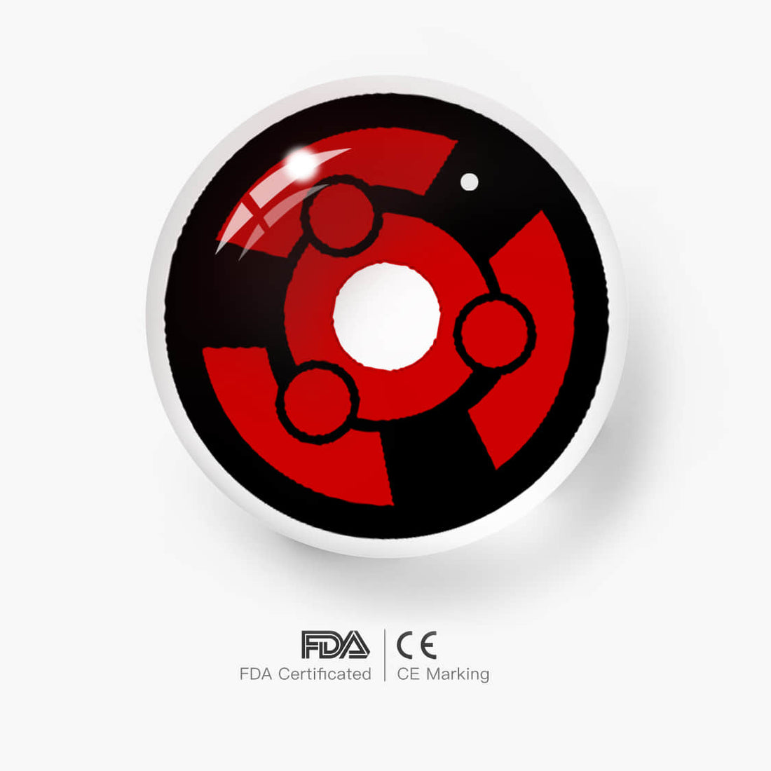 Uchiha Madara Cosplay Contact Lenses – Naruto