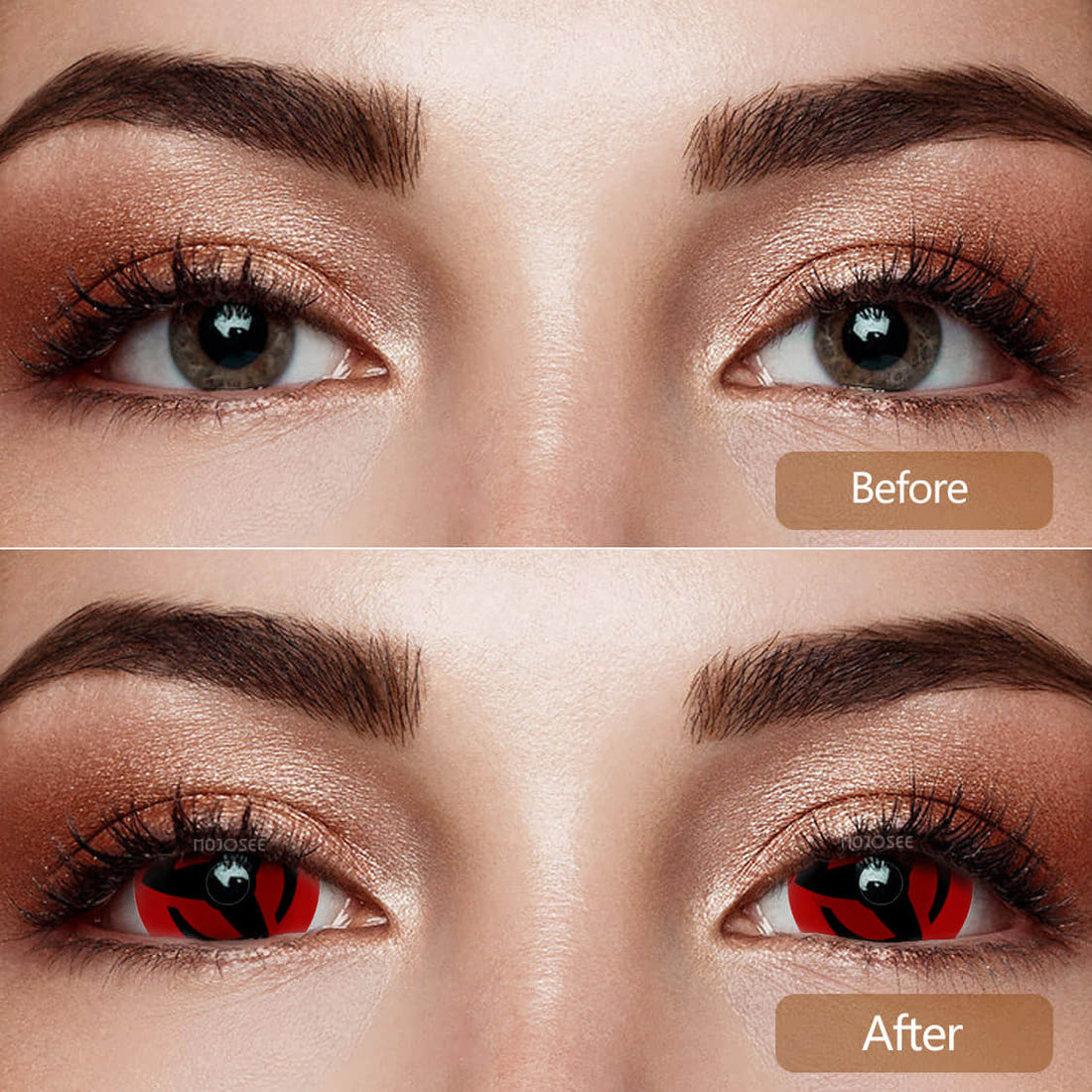 Uchiha Obito Kakashi Cosplay Contact Lenses – Naruto