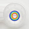 Multiple Rainbow Colored Contact Lenses for Men