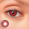Vika Tricolor Red Colored Contact Lenses