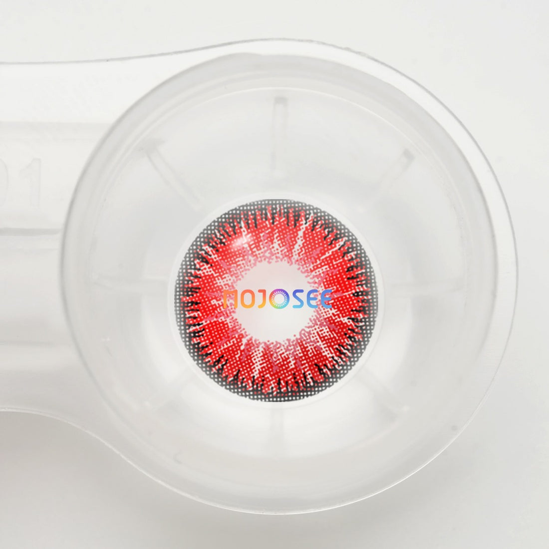 Vika Tricolor Red Colored Contact Lenses