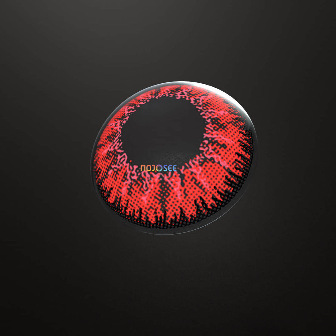 Vika Tricolor Red Colored Contact Lenses for Men