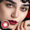 Vika Tricolor Red Colored Contact Lenses