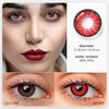Vika Tricolor Red Colored Contact Lenses