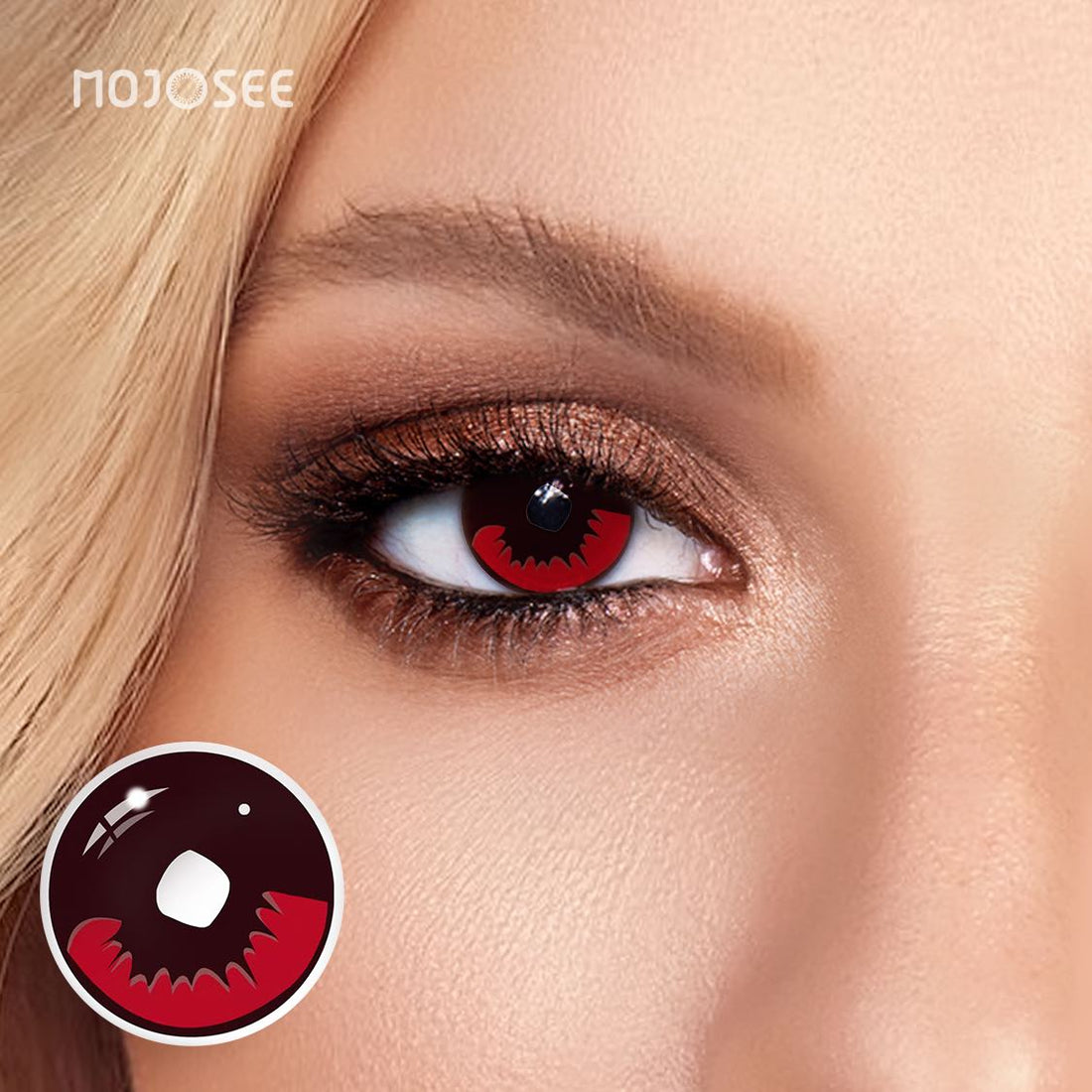 Kamado Tanjirou Cosplay Contact Lenses – Demon Slayer