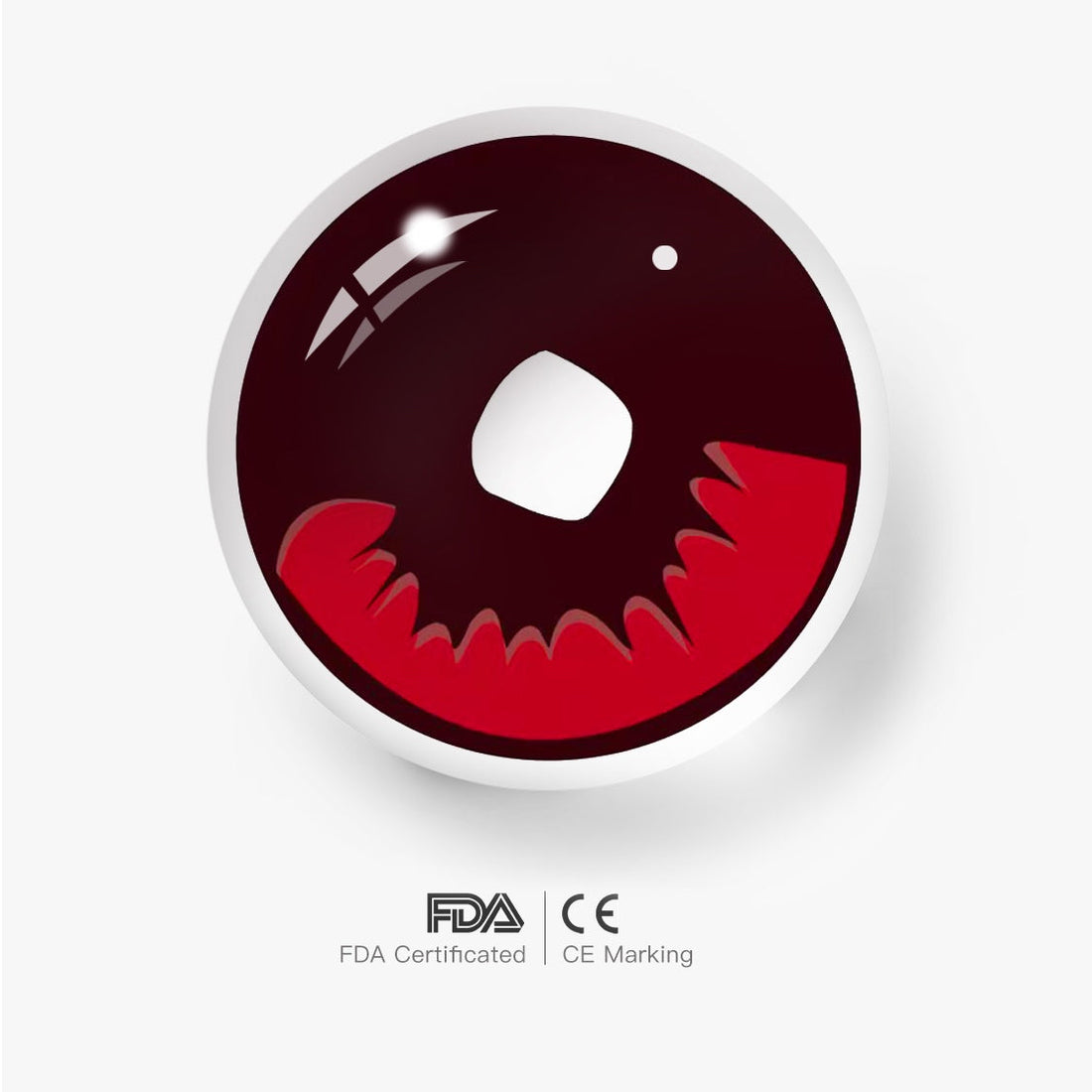Kamado Tanjirou Cosplay Contact Lenses for Men – Demon Slayer