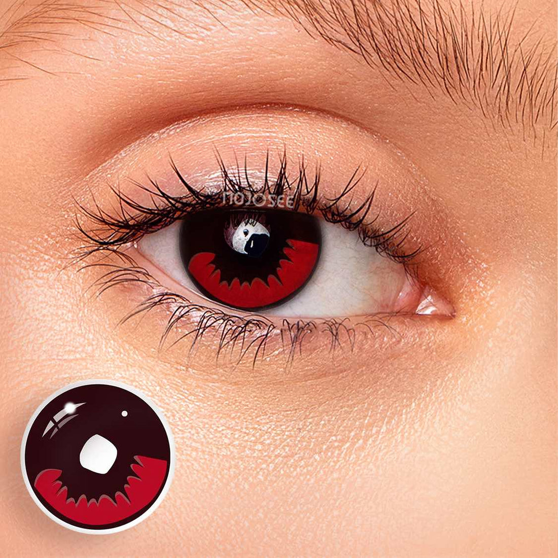Kamado Tanjirou Cosplay Contact Lenses – Demon Slayer