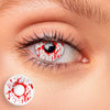 Trauma White Colored Contact Lenses