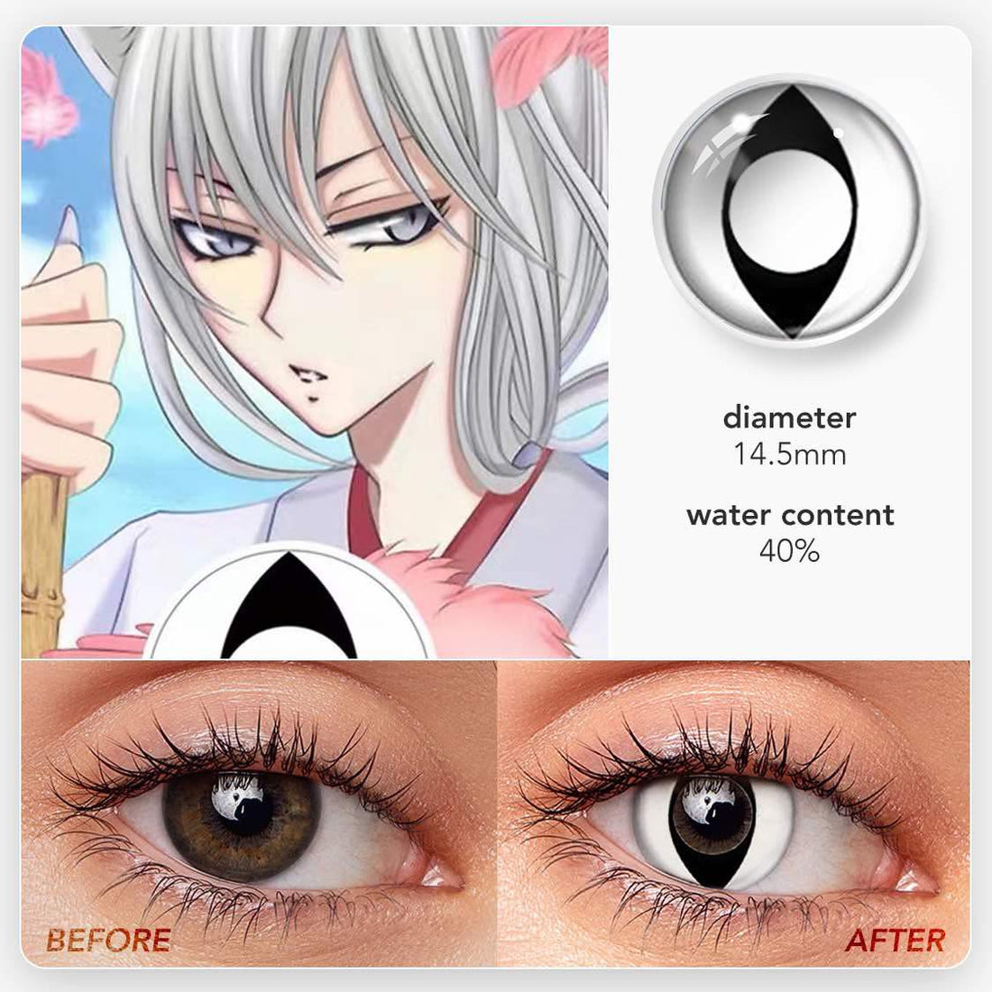 Cat Eyes Colored Contacts Colored Contact Lenses