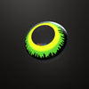 Green Werewolf-b Colored Contact Lenses