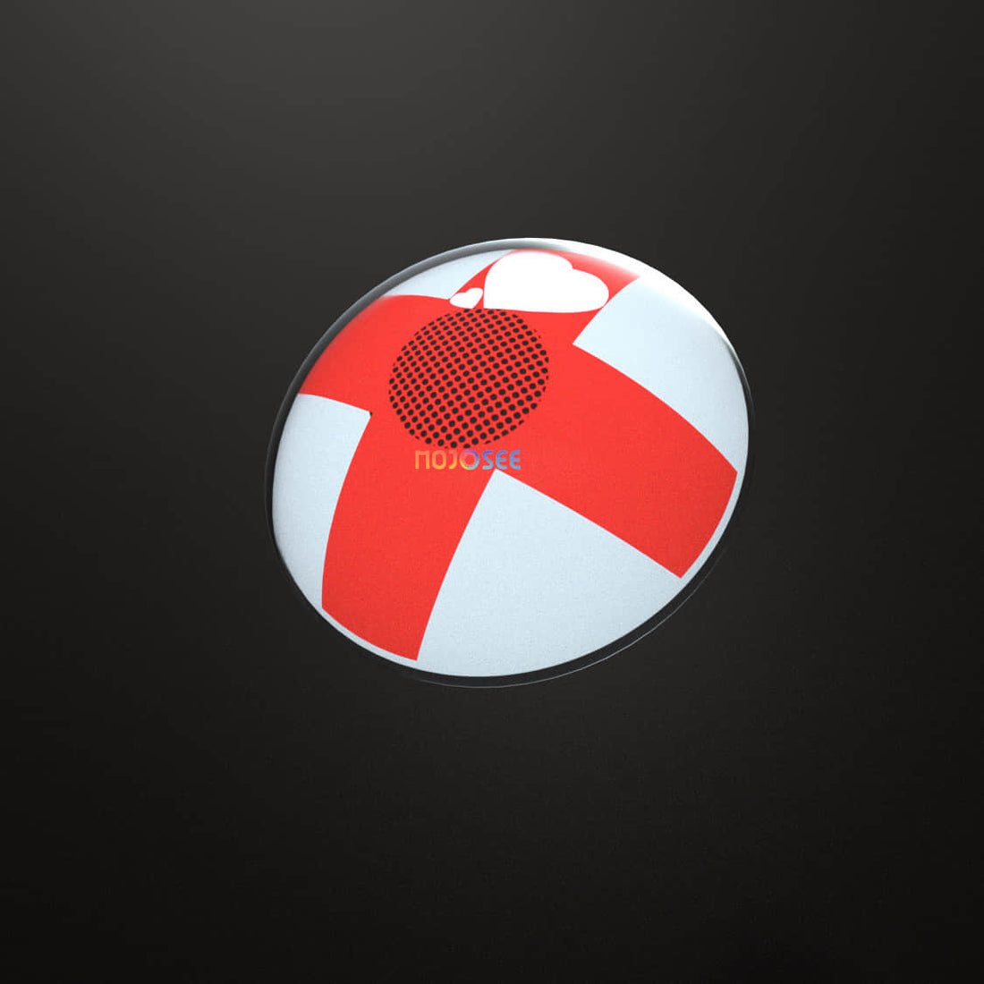 Red Cross Colored Contact Lenses for Men