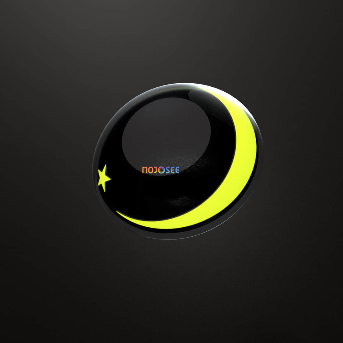 Moon star-yellow Colored Contact Lenses