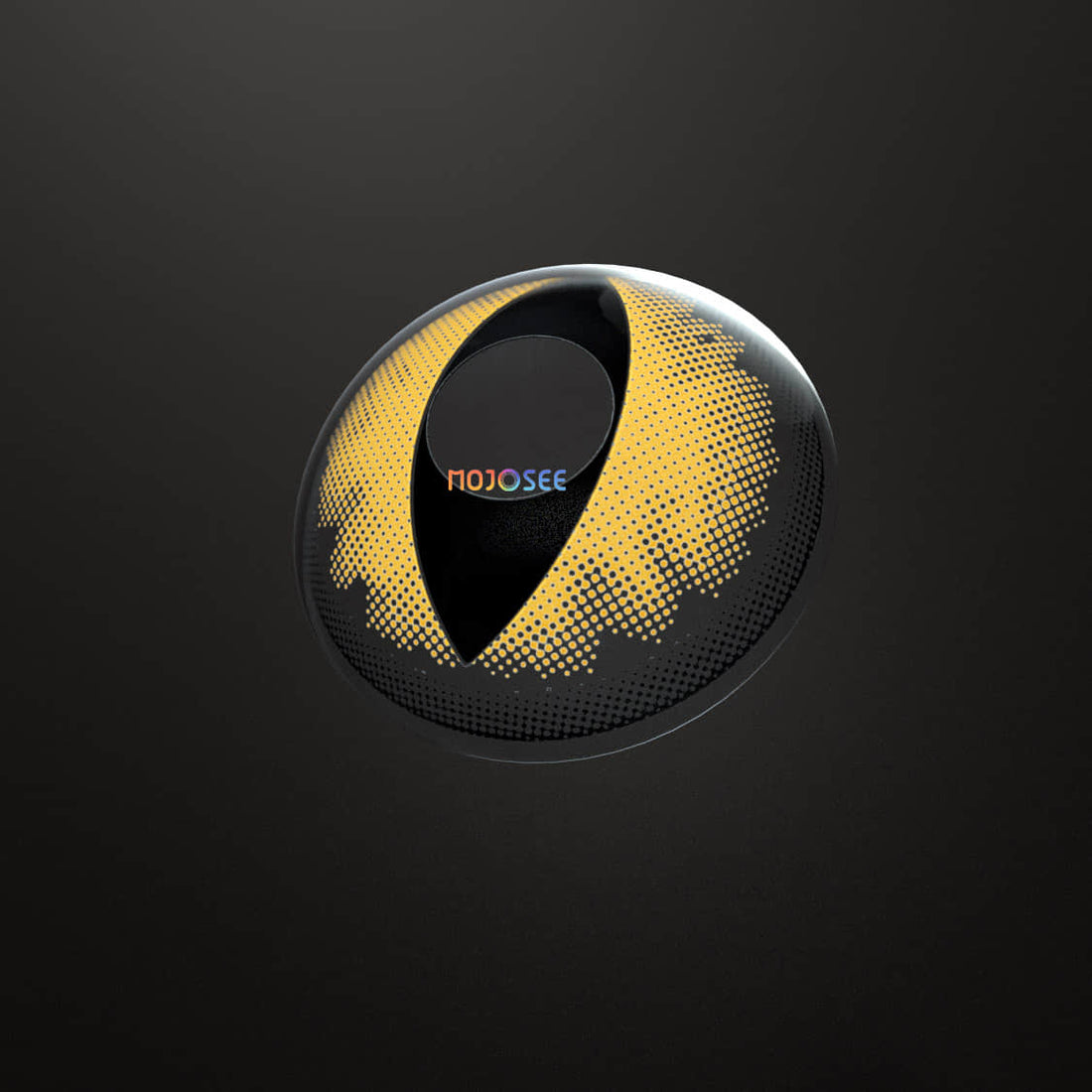 Sexy Cat Eye Yellow Colored Contact Lenses