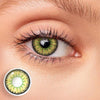 Vika Tricolor Yellow Colored Contact Lenses