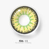 Vika Tricolor Yellow-b Colored Contact Lenses