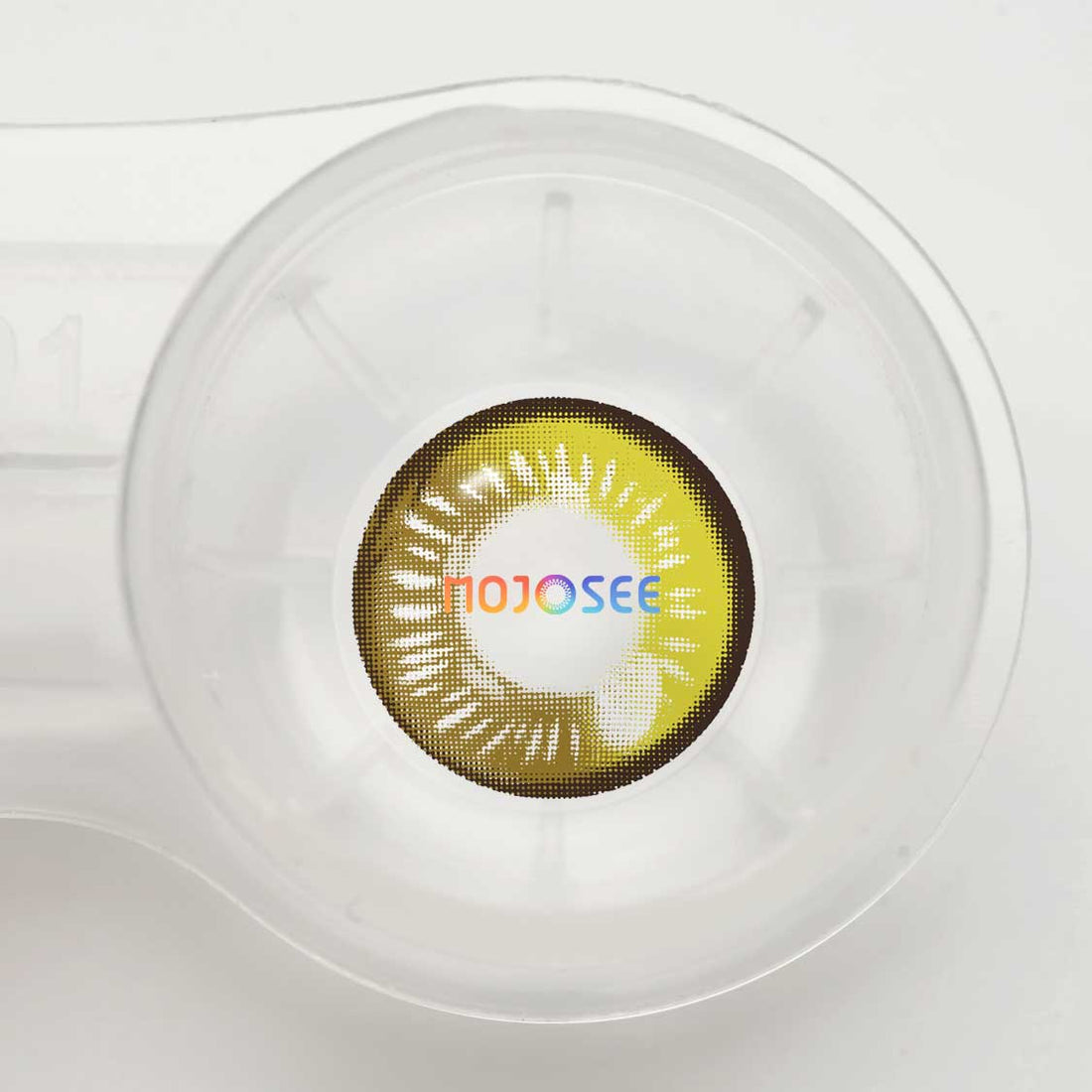 Genshin Anime Yellow Colored Contact Lenses