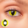 Yellow Cat Eyes Colored Contact Lenses