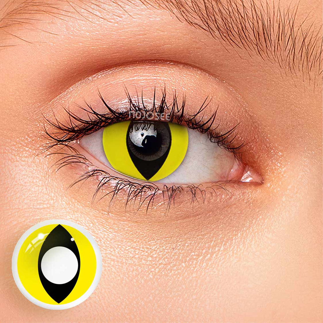 Yellow Cat Eyes Colored Contacts Colored Contact Lenses