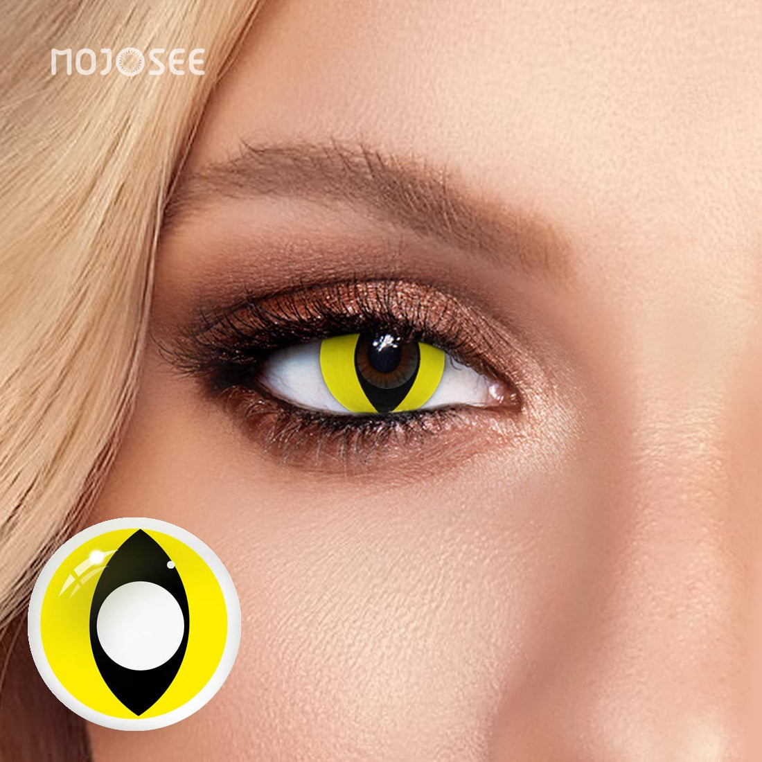Yellow Cat Eyes Colored Contacts Colored Contact Lenses