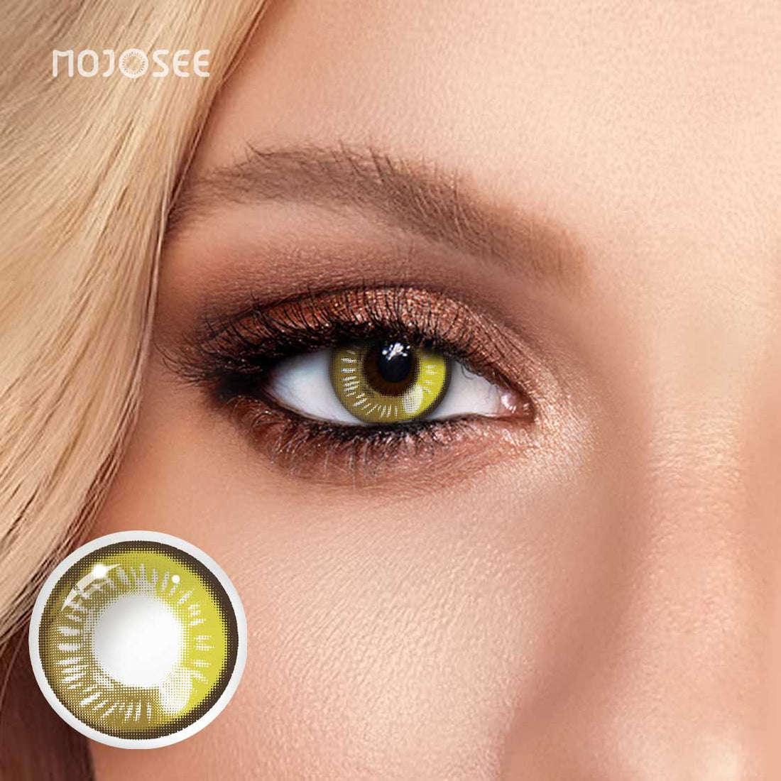 Anime Yellow Colored Contact Lenses
