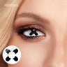 Black Cross Colored Contact Lenses
