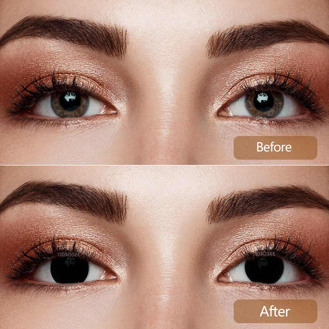 Black Out Colored Contact Lenses