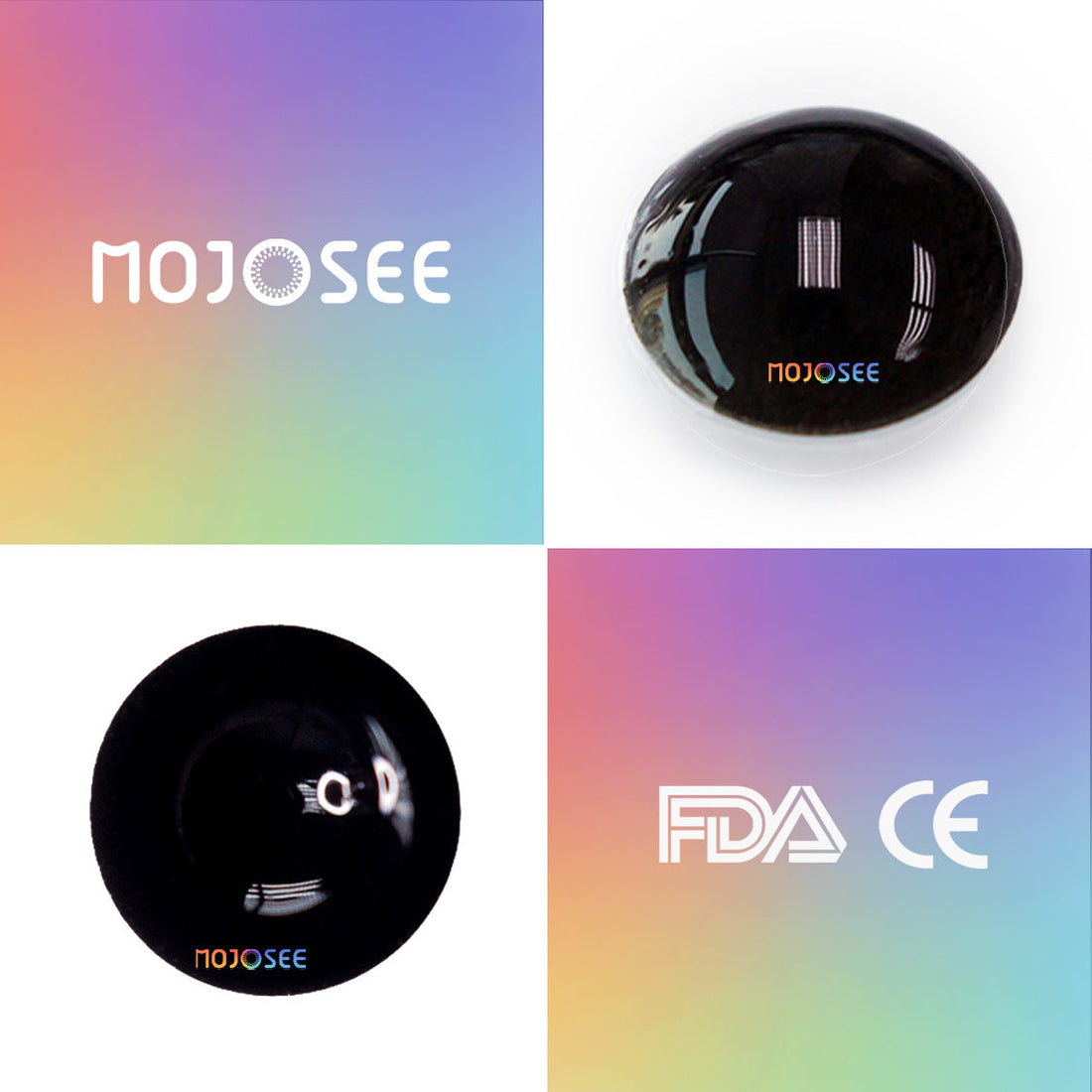 Black Out Colored Contact Lenses for Men