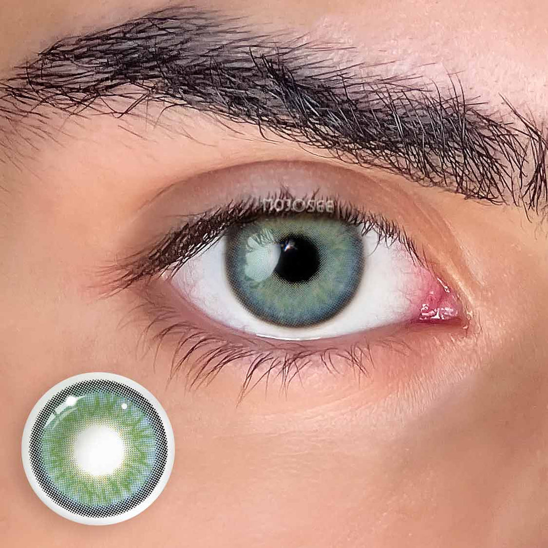 Himalaya Blue Colored Contact Lenses for Men