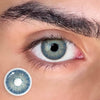Magnificent Antarctic Blue-b Colored Contact Lenses