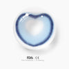 Fantastic Baby Heart Ocean Honey Colored Contact Lenses