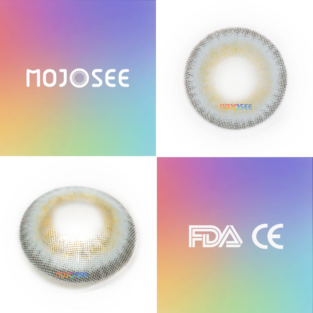 Hokkaido LA GIRL Blue Colored Contact Lenses for Men