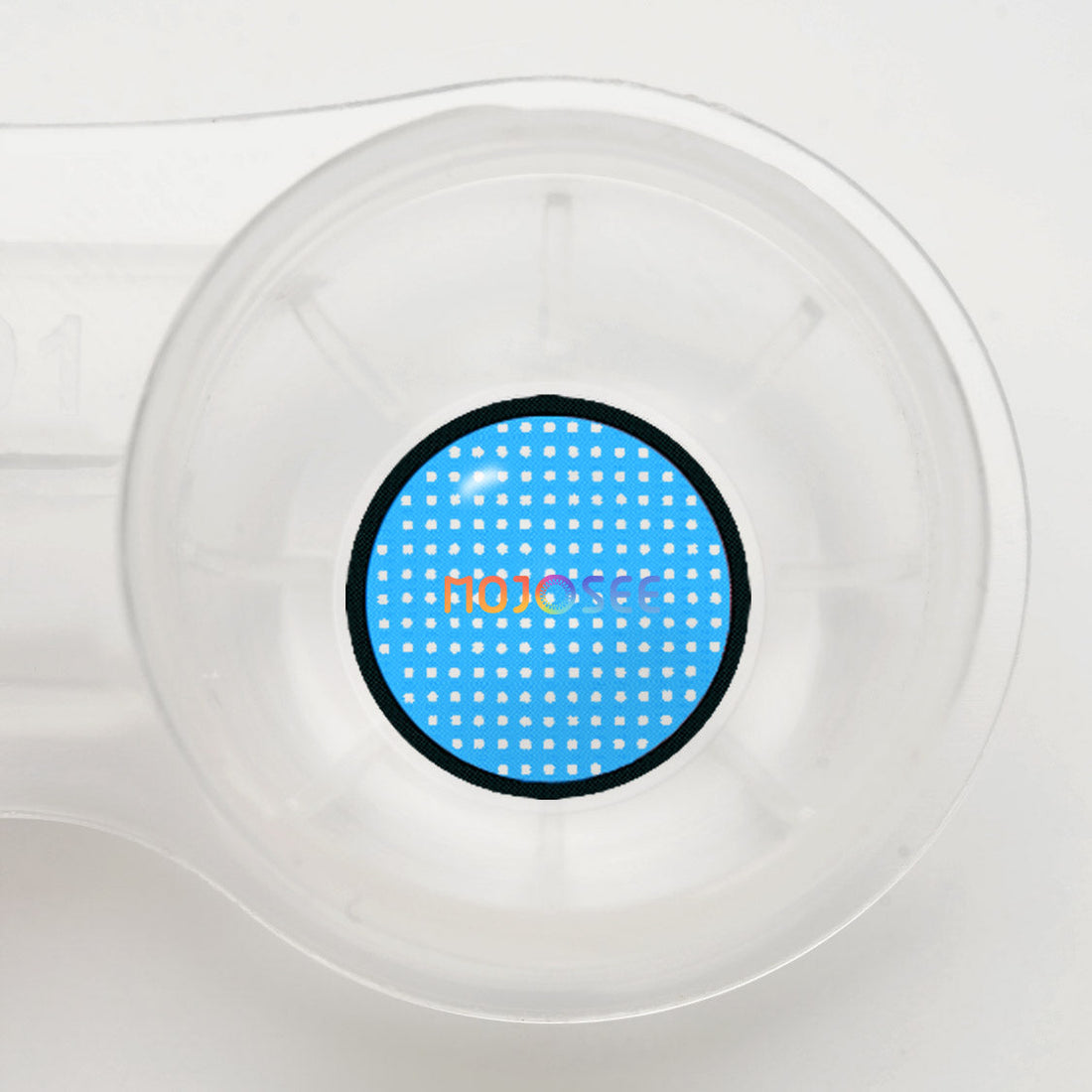 Blue Mesh Colored Contact Lenses for Men