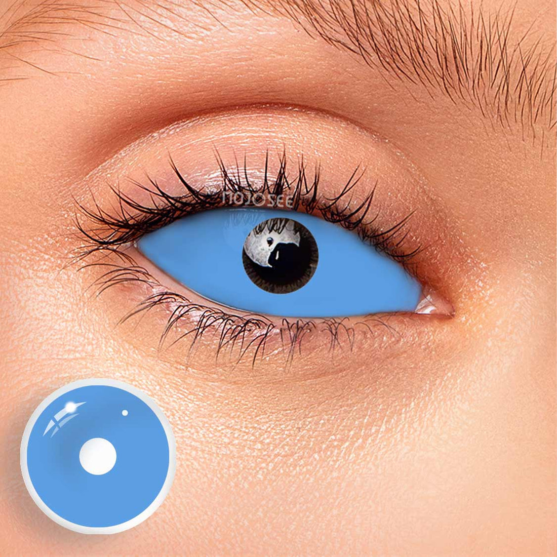 Blue Sclera Colored Contact Lenses
