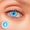 Ragdoll Cat Eyes Blue Colored Contact Lenses