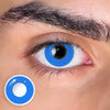 Circle Block Dark Blue Block-b Colored Contact Lenses