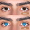 Blue Mesh-b Colored Contact Lenses