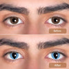 Cat Eyes Blue-b Colored Contact Lenses