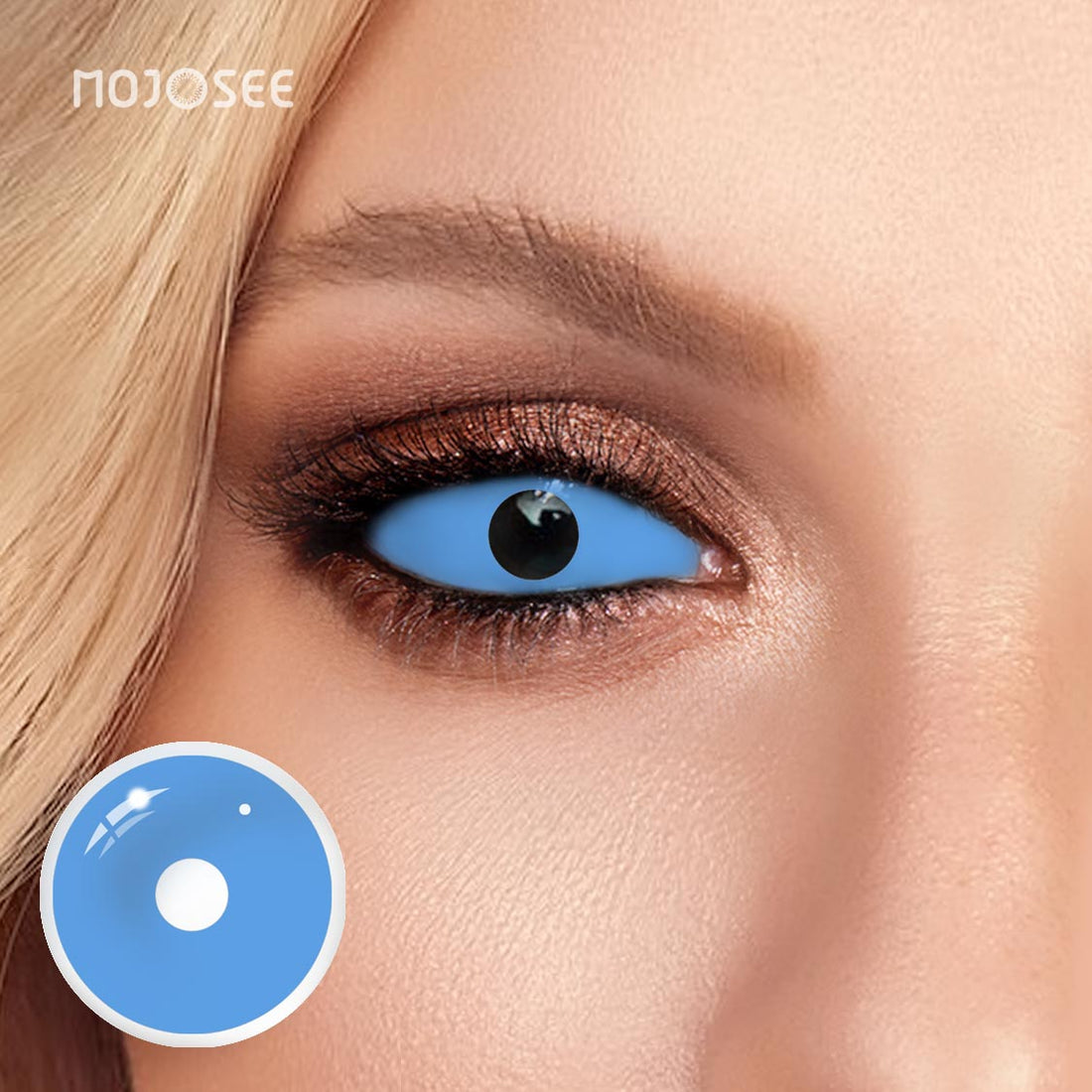 Blue Sclera Colored Contact Lenses
