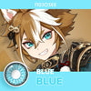 Genshin Tricolor Blue Colored Contact Lenses