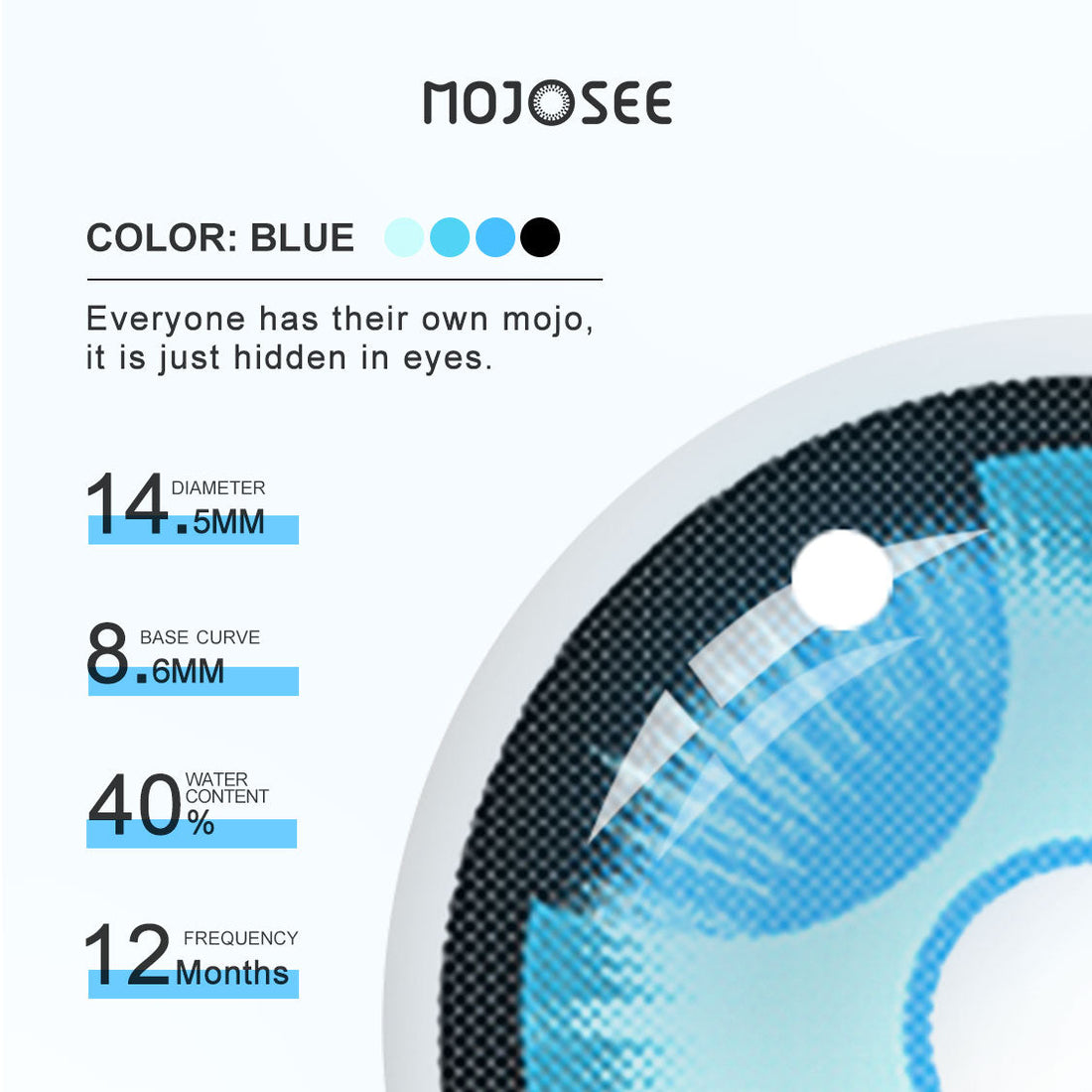 Decim-Eye Colored Contact Lenses for Men
